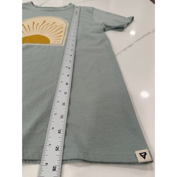 Liv Outdoor Rising Sun Graphic Flow T-shirt Sz Women's Large Cotton Tee NEW - Picture 6 of 10